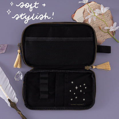 Tsuki ‘Moonflower Magic’ Travel Pen Pouch ☾
