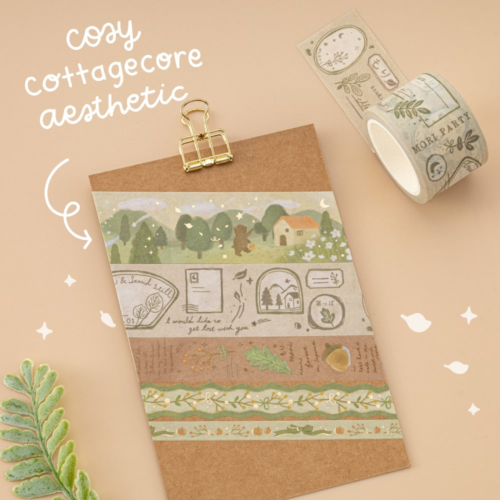Tsuki ‘Mori’ Washi Tape Set ☾