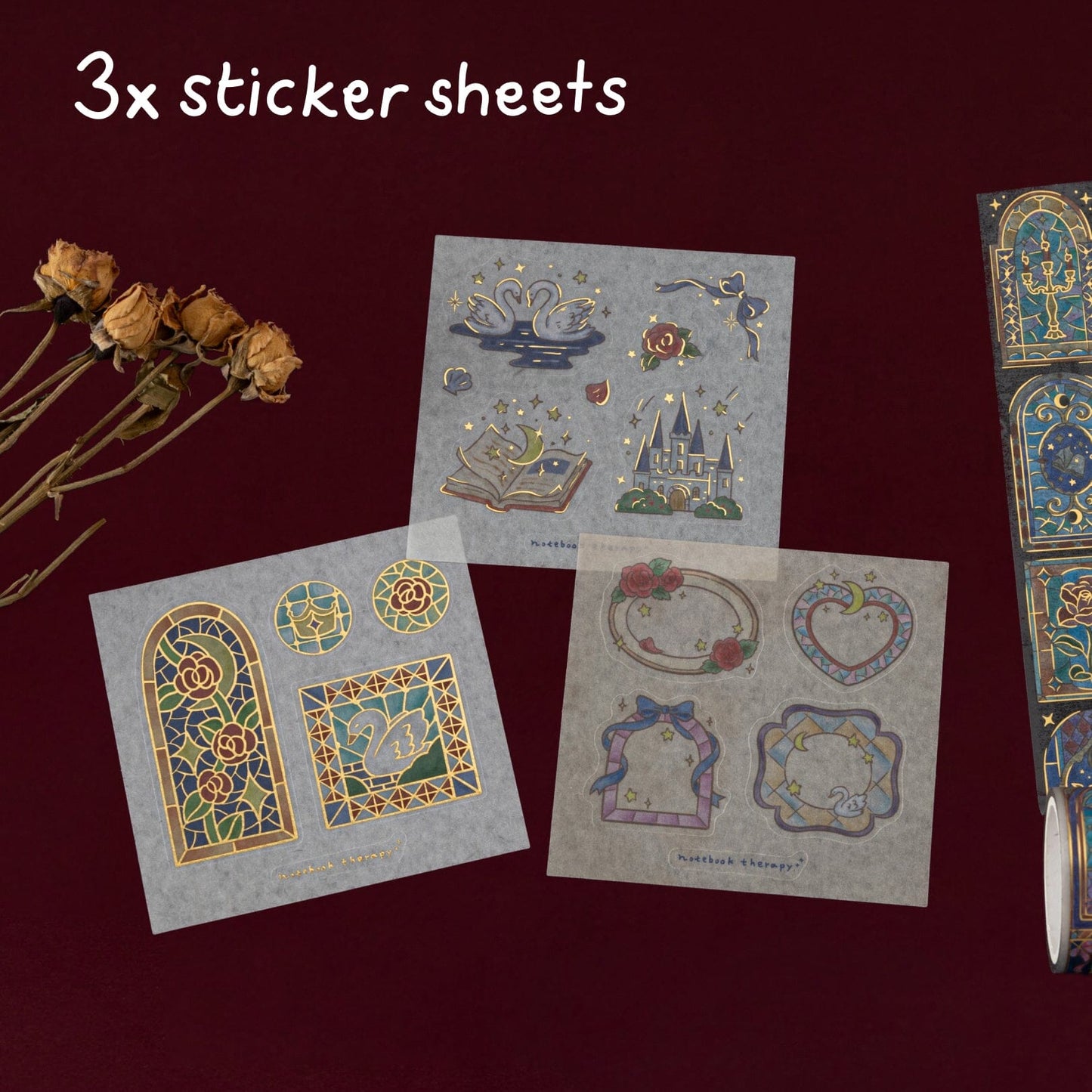 Tsuki ‘Once Upon a Time’ Washi Tape Set ☾