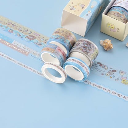 Tsuki ‘Otter Friends’ Washi Tape Set ☾