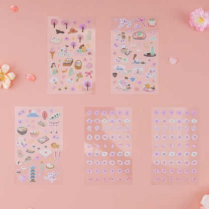 Tsuki ‘Sakura Days’ Sticker Set ☾