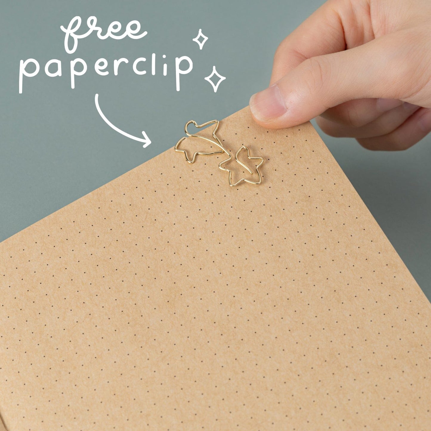 Tsuki ‘Luminous Garden’ Limited Edition Kraft Paper Bullet Journal in A5 ☾