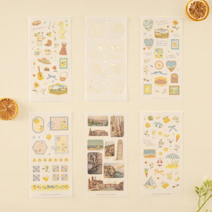 Tsuki ‘Summer in Italy’ Sticker Set ☾