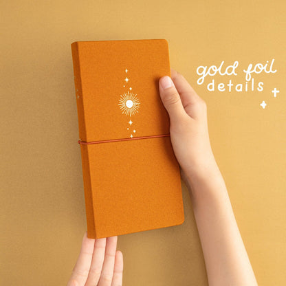 Tsuki ‘Sunbeam Magic’ Luxury Travel Notebook ☾