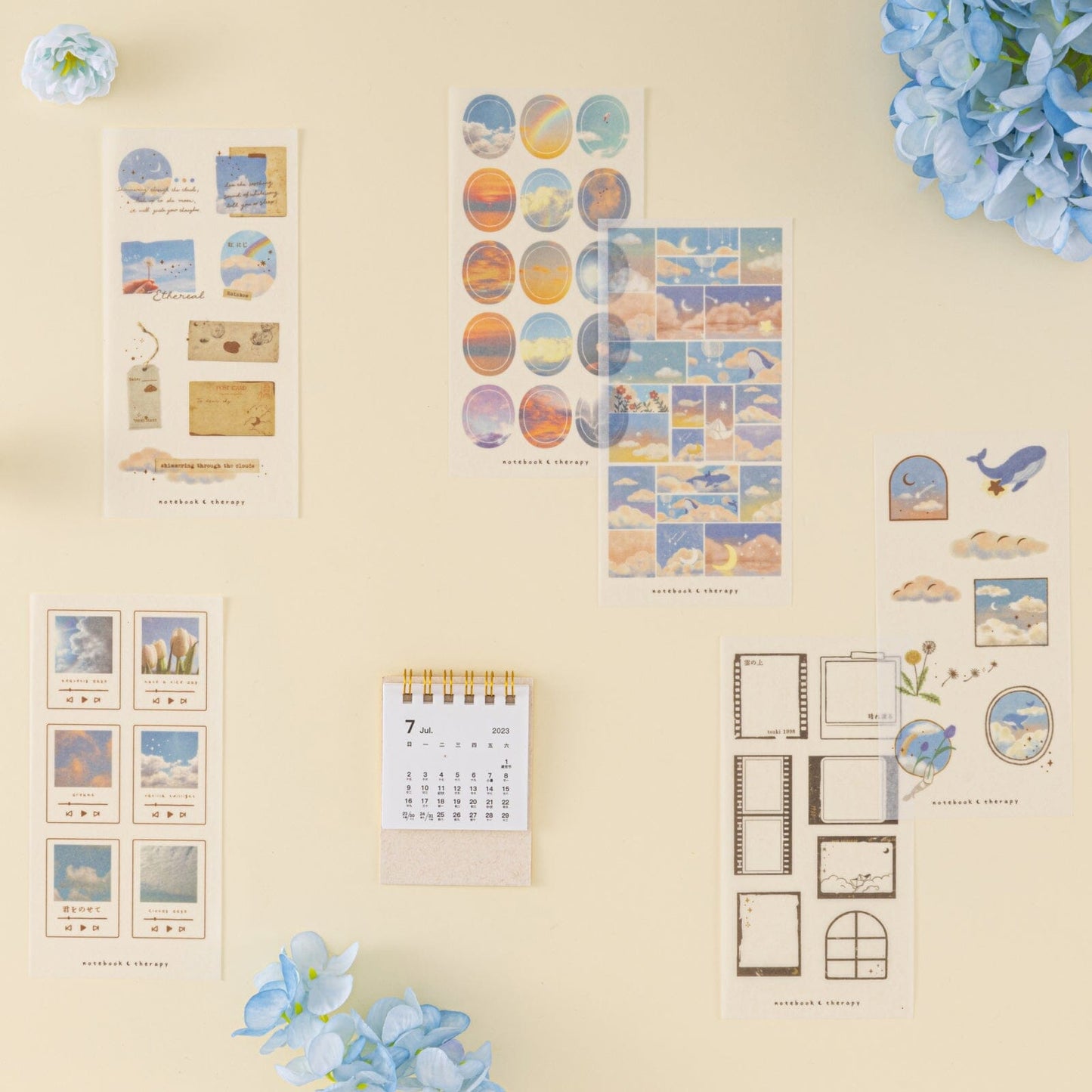 Tsuki ‘Cloud Dreamland’ Sticker Set ☾