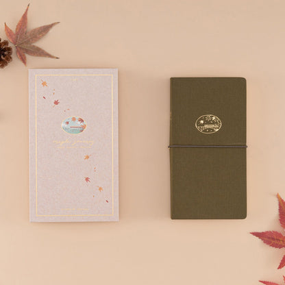 Tsuki ‘Maple Journey’ Travel Notebook ☾
