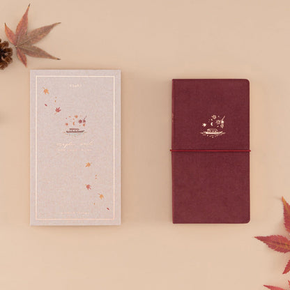 Tsuki ‘Maple Sail’ Travel Notebook ☾
