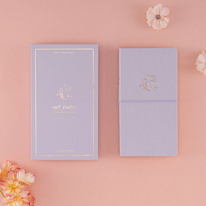 Tsuki ‘Soft Feather’ Luxury Travel Notebook ☾