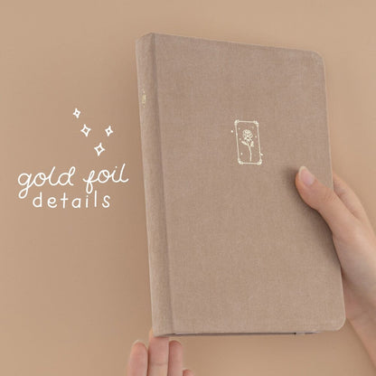 Tsuki ‘Vintage Rose’ Pressed Petal Limited Edition Bullet Journal ☾