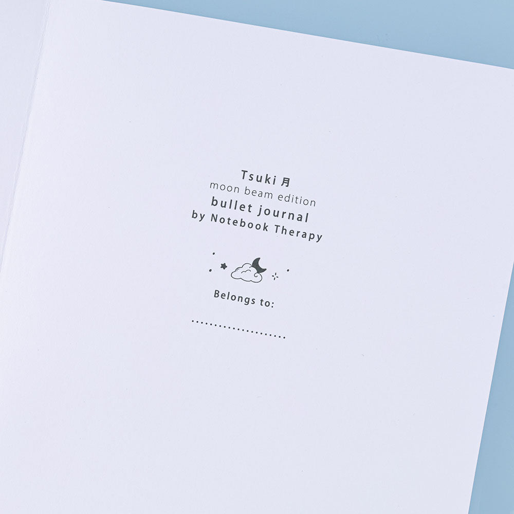Tsuki ‘Moon Beam’ Limited Edition Bullet Journal ☾