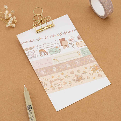 Tsuki ‘Nara’ Washi Tape Set ☾