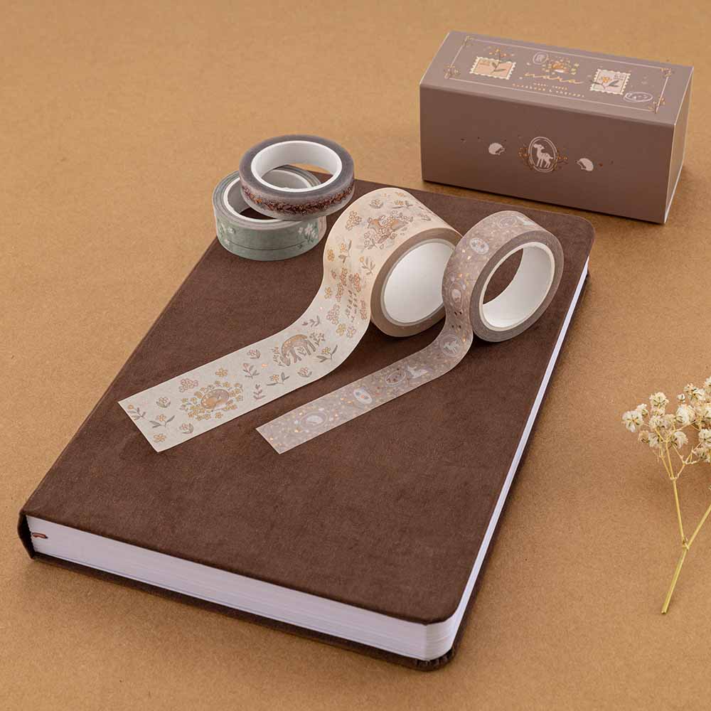 Tsuki ‘Nara’ Washi Tape Set ☾