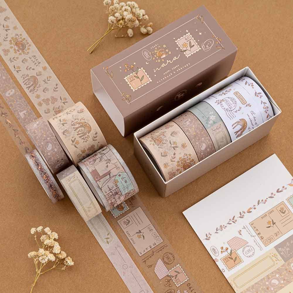 Tsuki ‘Nara’ Washi Tape Set ☾