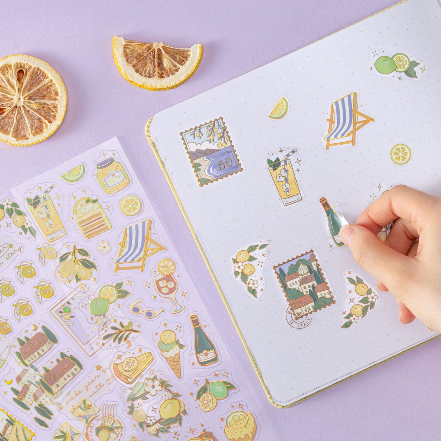 Tsuki Four Seasons: Summer Collector’s Edition 2025 3D Holographic Sticker Set ☾