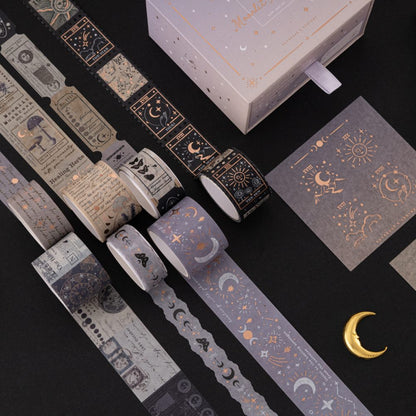 Tsuki ‘Moonlit Alchemy’ Washi Tape Set ☾