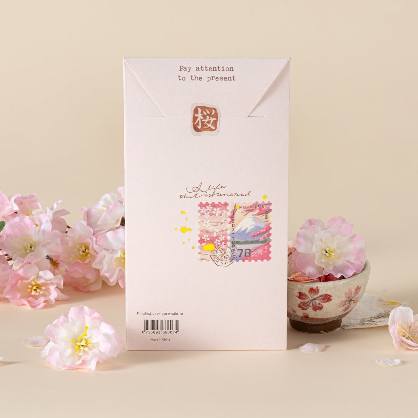 Hinoki - ‘Sakura Haze’ Print-On Sticker Set