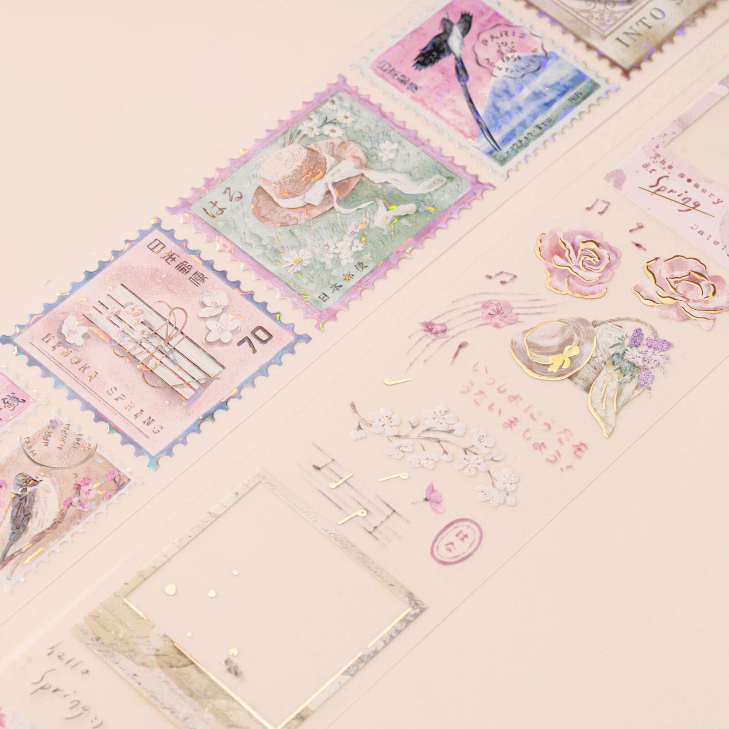 Hinoki - ‘Into the Song’ Decorative PET Tape Set