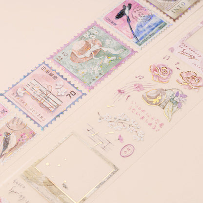 Hinoki - ‘Into the Song’ Decorative PET Tape Set