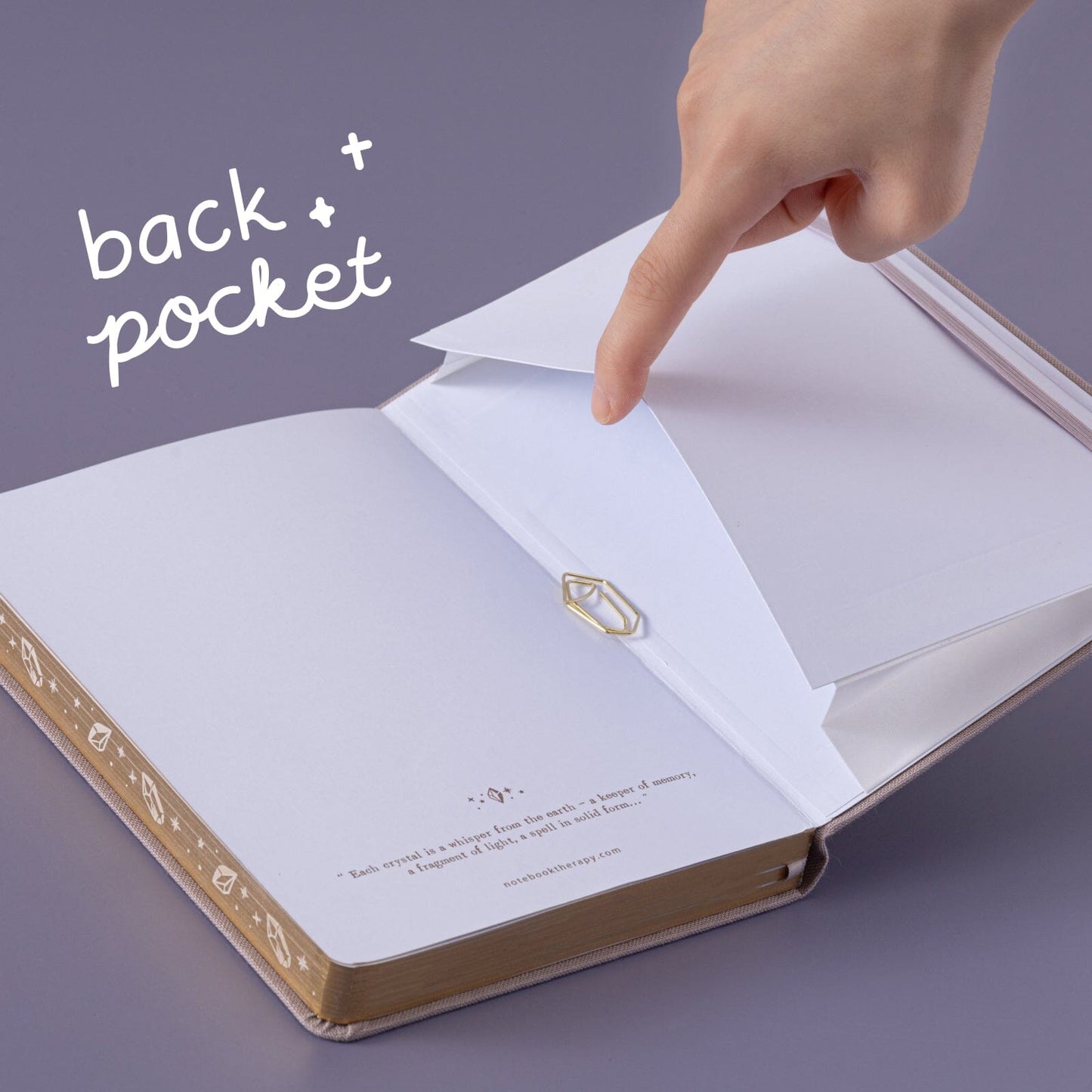 Tsuki ‘Crystal Magic’ Limited Edition Luxury Bullet Journal ☾