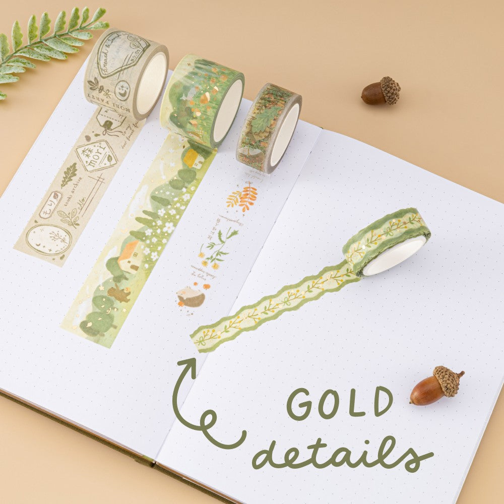 Tsuki ‘Mori’ Washi Tape Set ☾