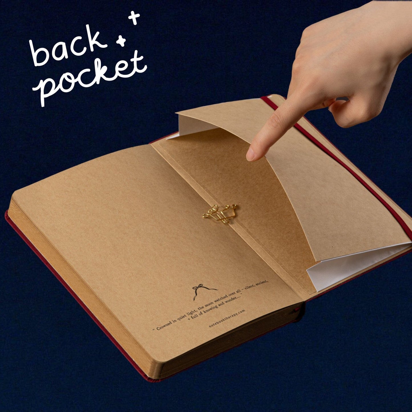 Tsuki ‘Majestic Moon’ Limited Edition Kraft Paper Bullet Journal in A5 ☾