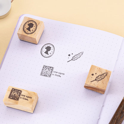 Tsuki ‘Our Stories’ Reading Journal Stamp Set ☾