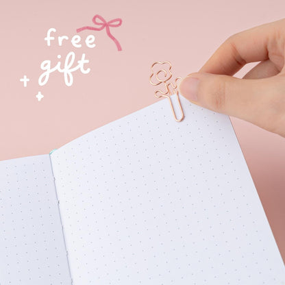 Tsuki ‘Sakura Mint’ A6 Travel Notebook ☾