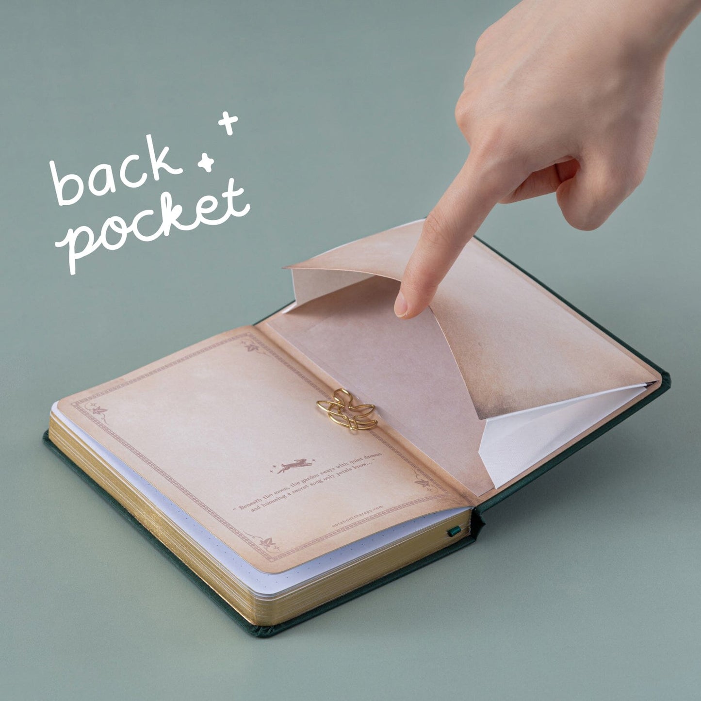 Tsuki ‘Moonlit Garden’ A6 Travel Notebook ☾