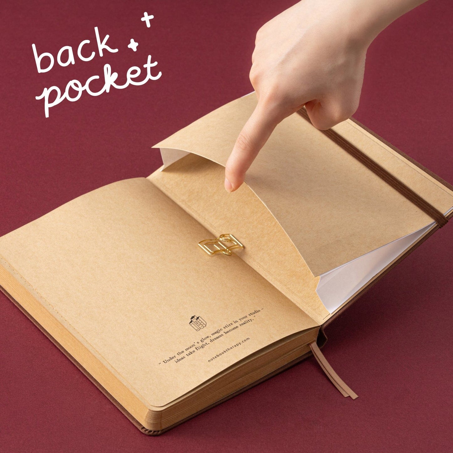 Tsuki ‘Atelier Magic’ Limited Edition Kraft Paper Bullet Journal in A5 ☾