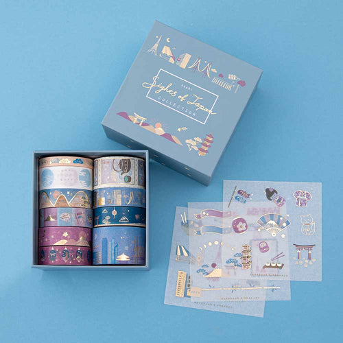 Tsuki ‘Sights of Japan’ Washi Tape Set ☾