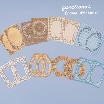 Tsuki ‘Journée à Paris’ Scrapbook Sticker Set ☾