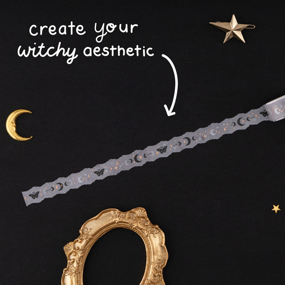 Tsuki ‘Moonlit Alchemy’ Washi Tape Set ☾