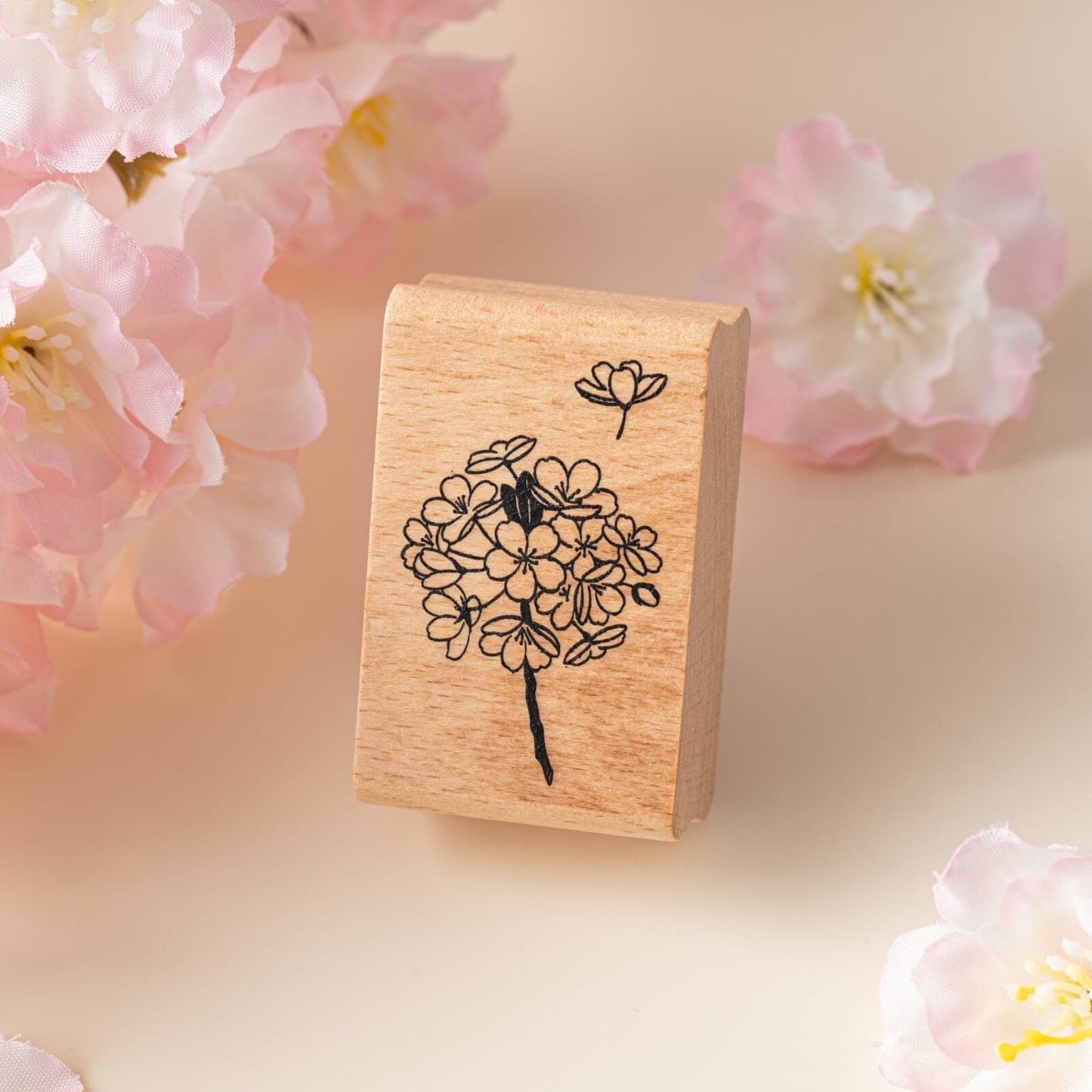 Hinoki - ‘Into the Blossom’ Wooden Stamps Set