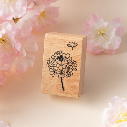 Hinoki - ‘Into the Blossom’ Wooden Stamps Set