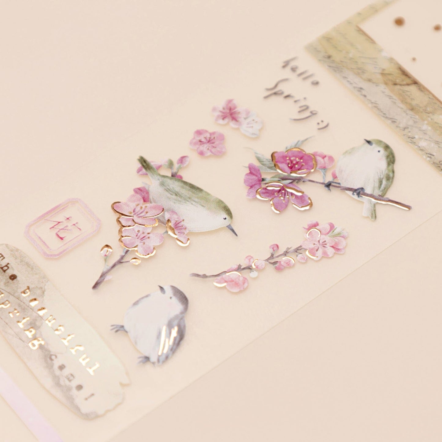 Hinoki - ‘Into the Song’ Decorative PET Tape Set