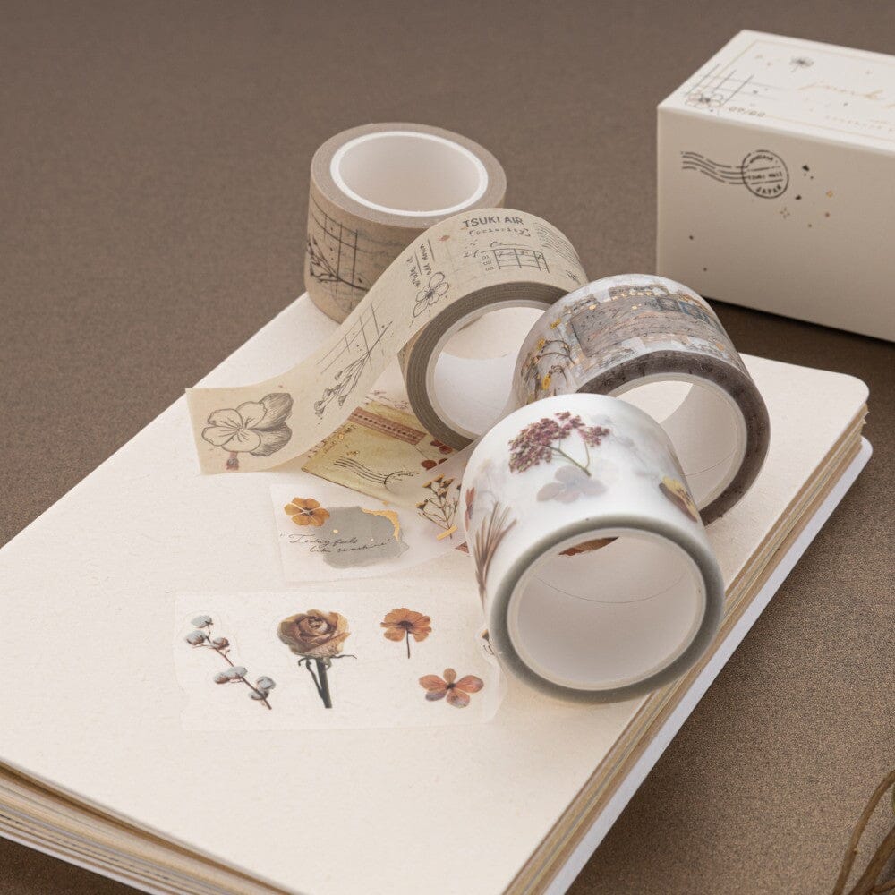 Tsuki ‘Junk Journal’ Washi Tape Set ☾
