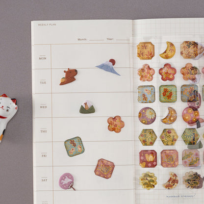 Tsuki ‘Journey in Japan’ 3D Sticker Set ☾