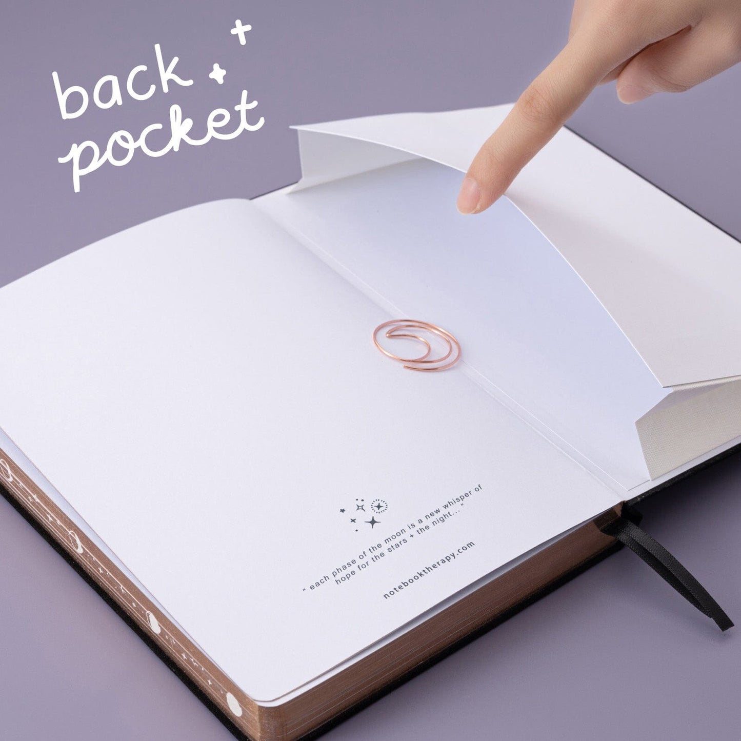 Tsuki ‘Moonlit Whisper’ Limited Edition Luxury Bullet Journal  ☾