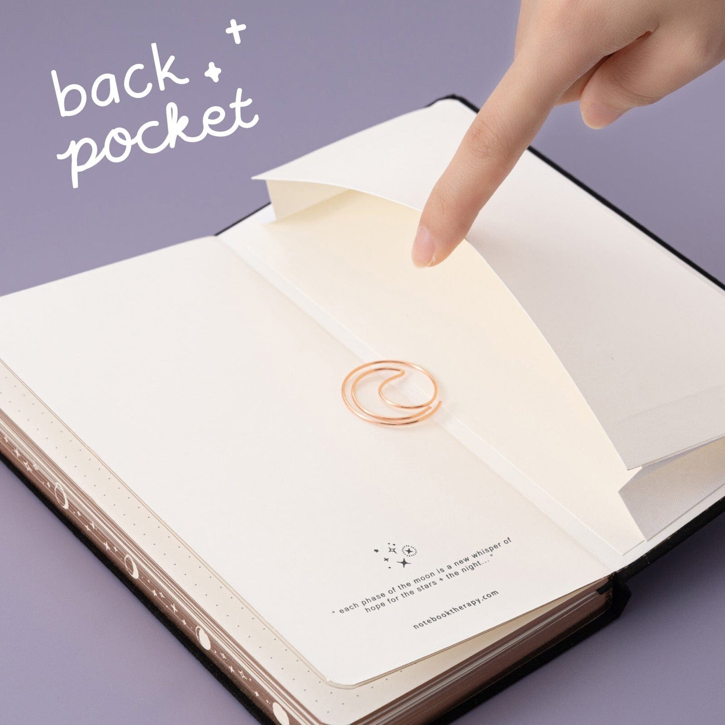 Tsuki ‘Moonlit Whisper’ Limited Edition Luxury Travel Notebook  ☾