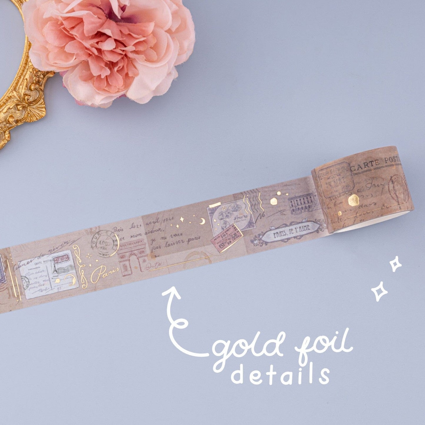 Tsuki ‘Journée à Paris’ Washi Tape Set ☾