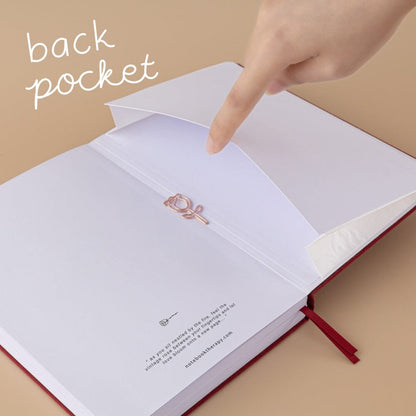 Tsuki ‘Vintage Rose’ Petal Red Limited Edition Bullet Journal ☾