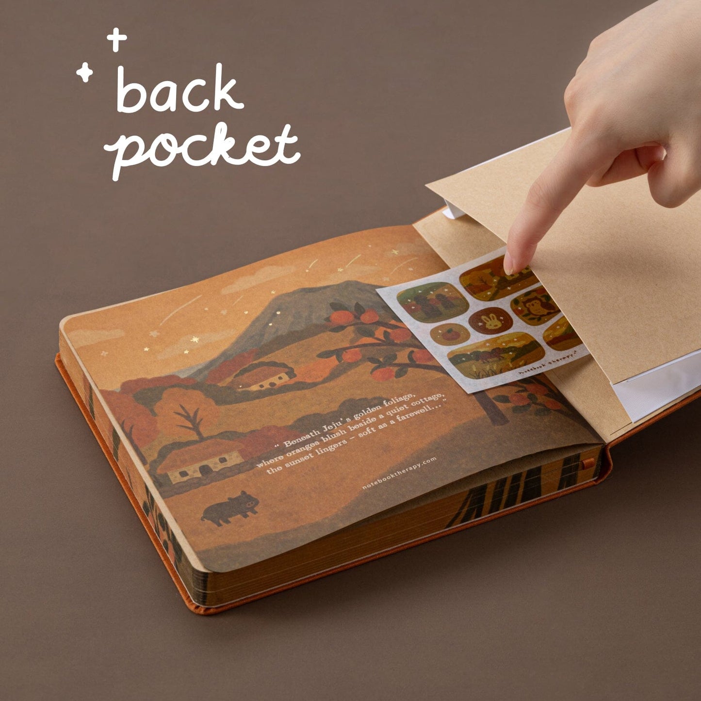 Tsuki Four Seasons: Autumn Collector’s Edition 2025 Square Bullet Journal ☾