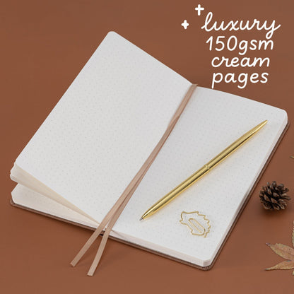 Tsuki ‘Cozy Friends’ Luxury Travel Notebook ☾