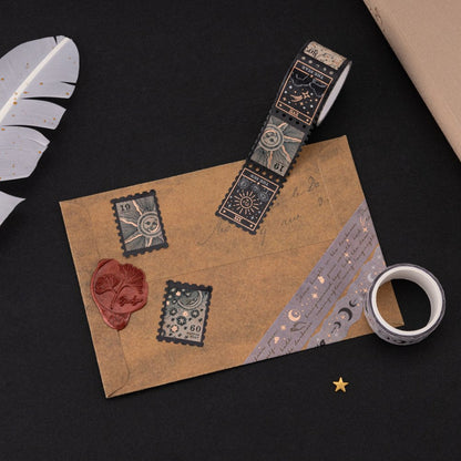 Tsuki ‘Moonlit Alchemy’ Washi Tape Set ☾