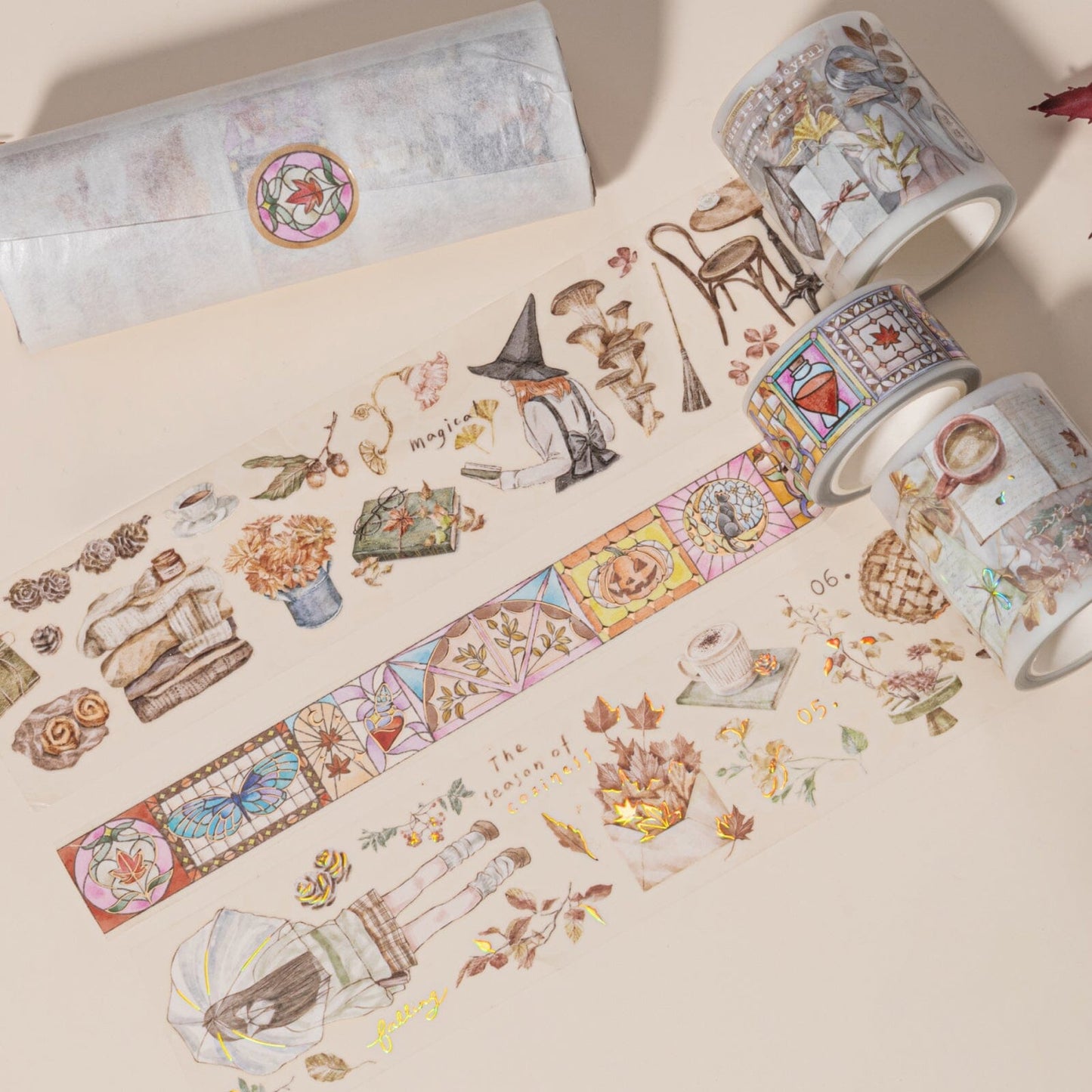 Hinoki - ‘Into the Enchantment’ PET Decorative Tape