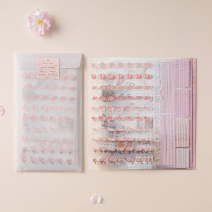 Hinoki - ‘Into the Blossom’ Mixed Insert + Sticker Set