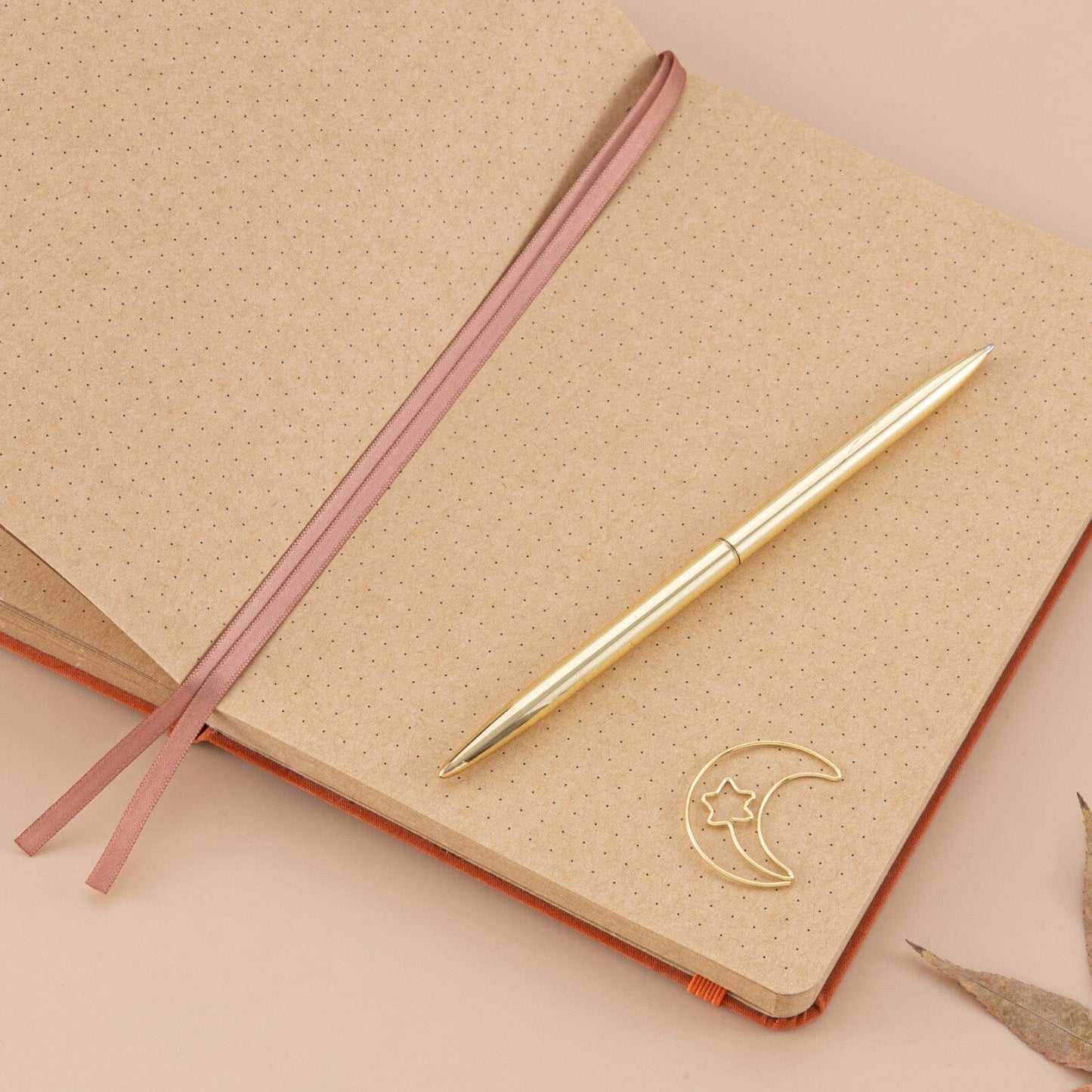 Tsuki ‘Maple Moon’ Kraft Paper Limited Edition Bullet Journal ☾