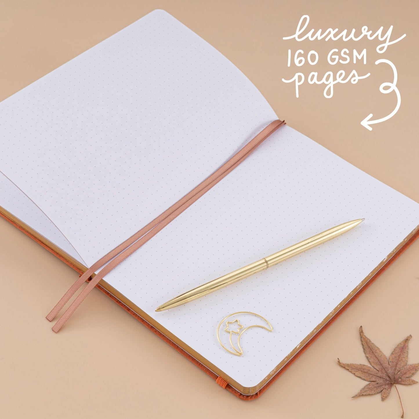 Tsuki ‘Maple Moon’ Limited Edition Bullet Journal ☾