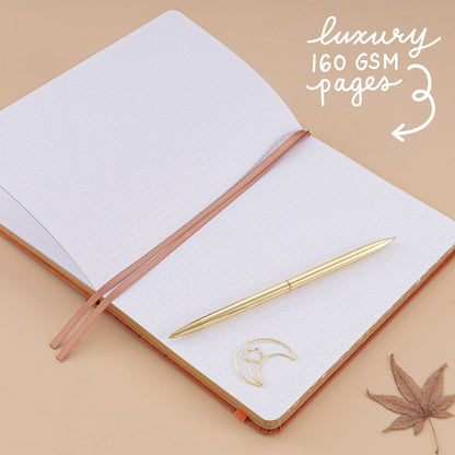 Tsuki ‘Maple Moon’ Limited Edition Bullet Journal ☾