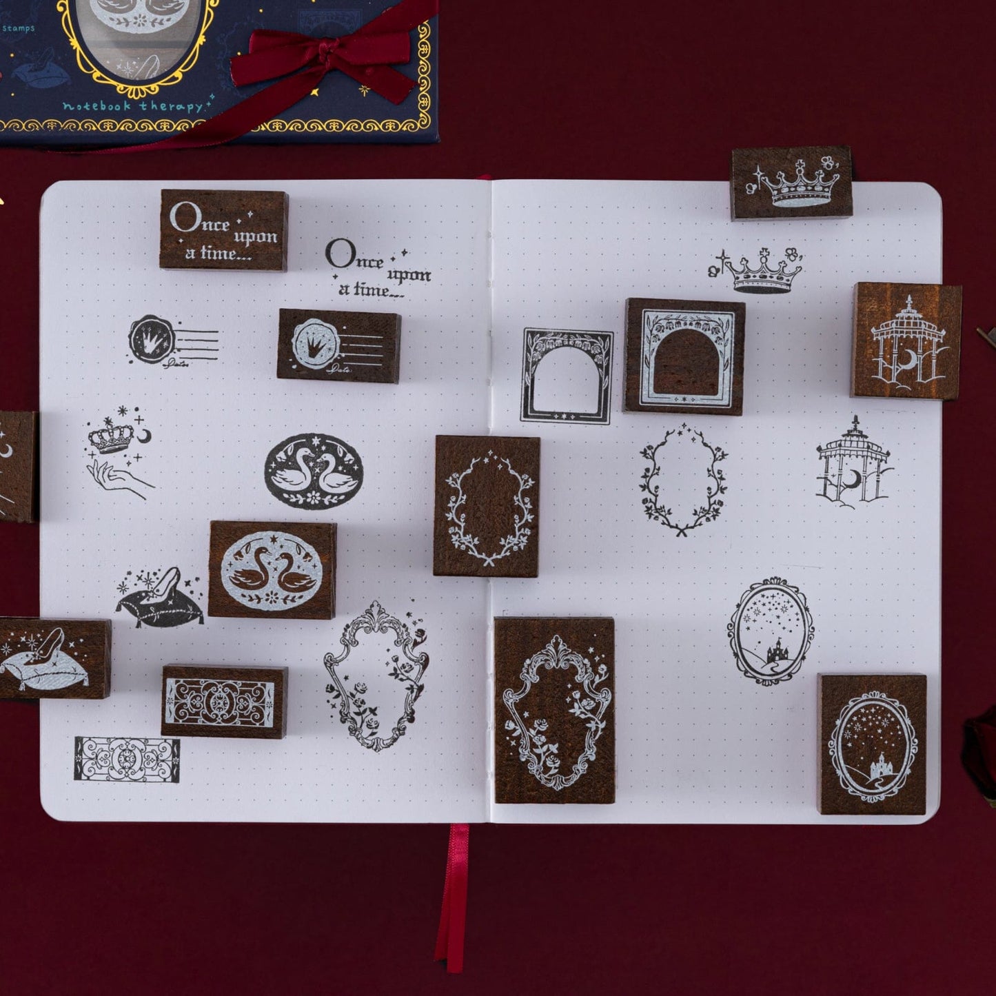 Tsuki ‘Once Upon a Time’ Bullet Journal Stamp Set ☾